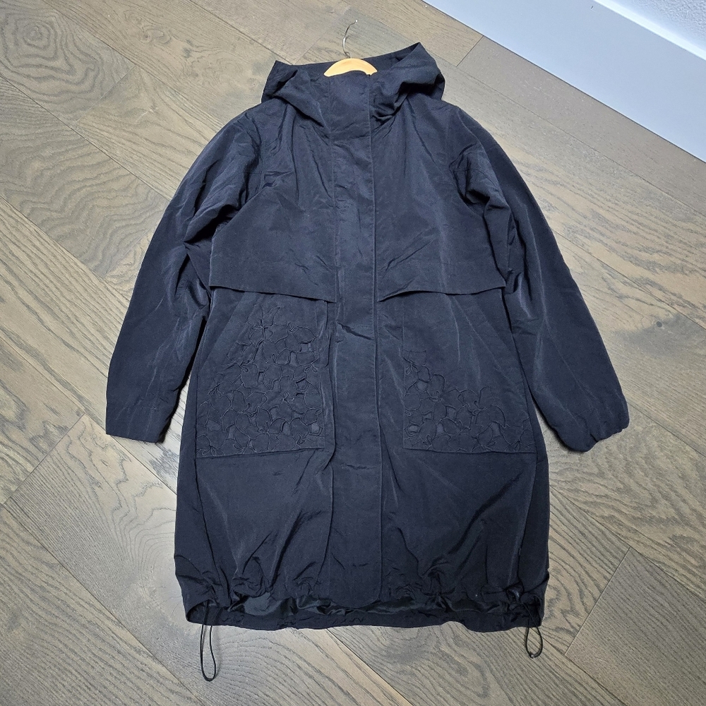 Lululemon Graced With Lace Long Utility Jacket in Black - Picture 9 of 14